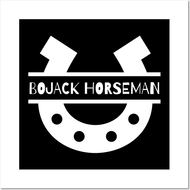 bojack horseman-horse shoe Wall Art by derrickcrack